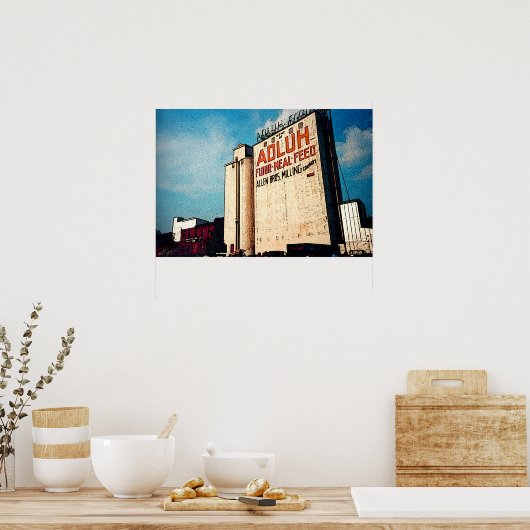 Adluh Flour Poster (Keuken)