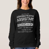Admin Admin Assistent-Kantoor Trui (Voorkant)