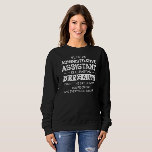 Admin Admin Assistent-Kantoor Trui (Voorkant volledig)