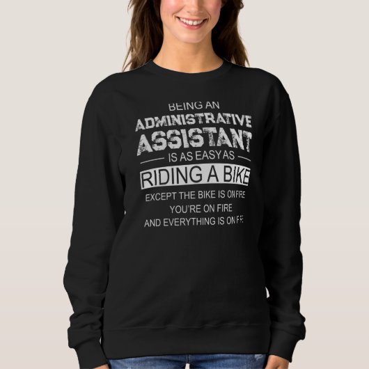 Admin Admin Assistent-Kantoor Trui (Voorkant)