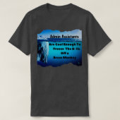 Admin Assistant Cool voldoende T-shirt (Design voorkant)