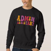Admin Assistant Groovy Administrative Assistant Trui (Voorkant)