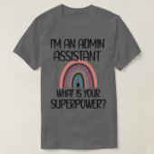 Admin Assistent dag administratief assistent Mam 1 T-shirt (Design voorkant)