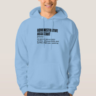 Admin Assistent – De Echte Baas Hoodie