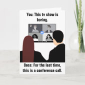 Admin Assistent Grappige Verjaardag Kaart (Voorkant)