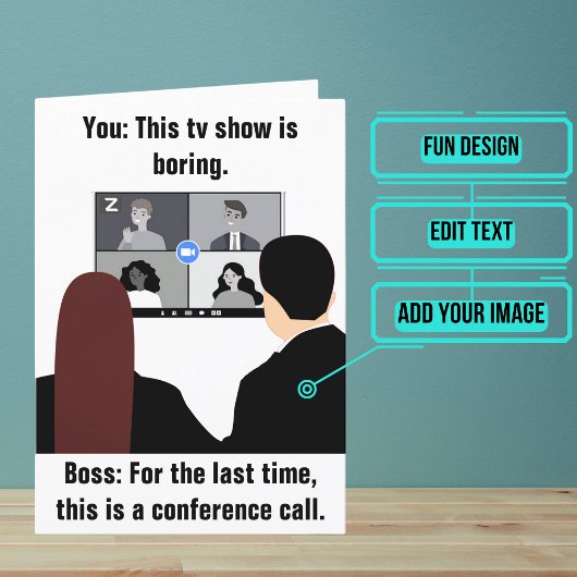 Admin Assistent Grappige Verjaardag Kaart