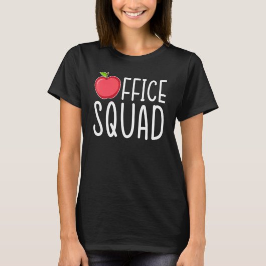 Admin-assistent voor kantoor-beheer t-shirt (Voorkant)