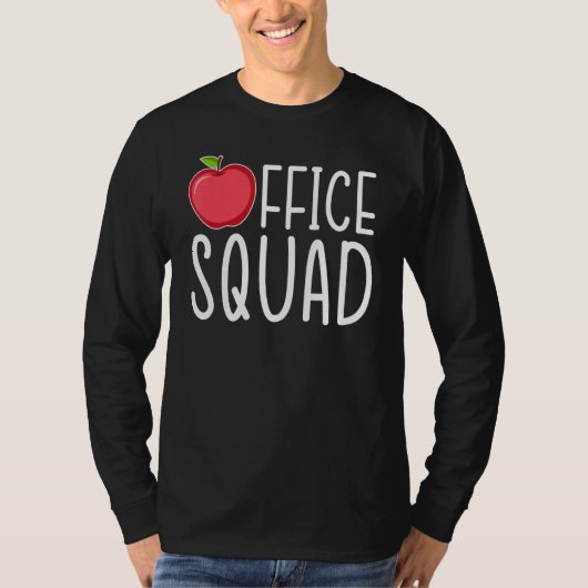 Admin-assistent voor kantoor-beheer t-shirt (Voorkant)