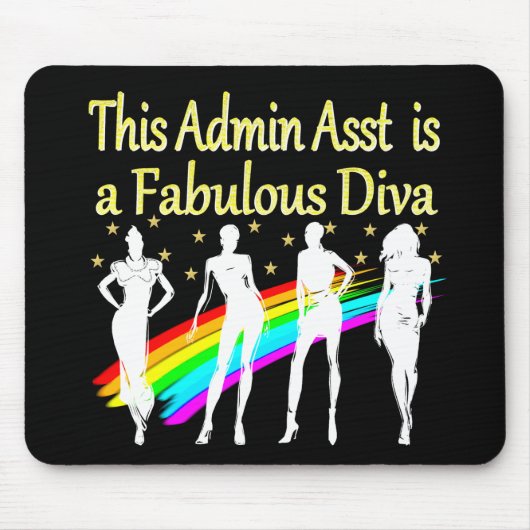 ADMIN ASST IS EEN FANTASTISCHE DIVA MUISMAT (Voorkant)