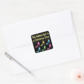 ADMIN ASST SCHOENENLIEFHEBBER ONTWERP VIERKANTE STICKER (Envelop)