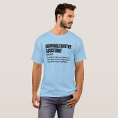 Admin Life Joke T-shirt (Voorkant volledig)