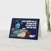 Admin Pro - dank u voor het Harde Werk Bedankkaart (Voorkant)