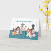 Admin Pro Day door Funny Dogs van de Groep Kaart (Gele Bloem)