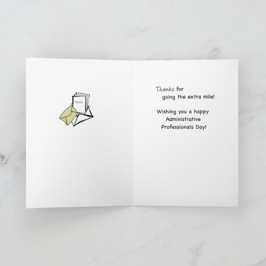 Admin Pro Kangoeroe Humoristisch Kaart (Binnen)