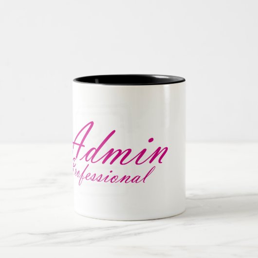 Admin Professional Tweekleurige Koffiemok (Center)