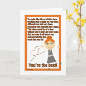 Admin Professionals Dag met Verse Kaart (Gele Bloem)