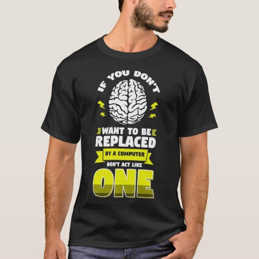 Admin Programmer Linu Binaire Vervangen Premium T-shirt (Voorkant)