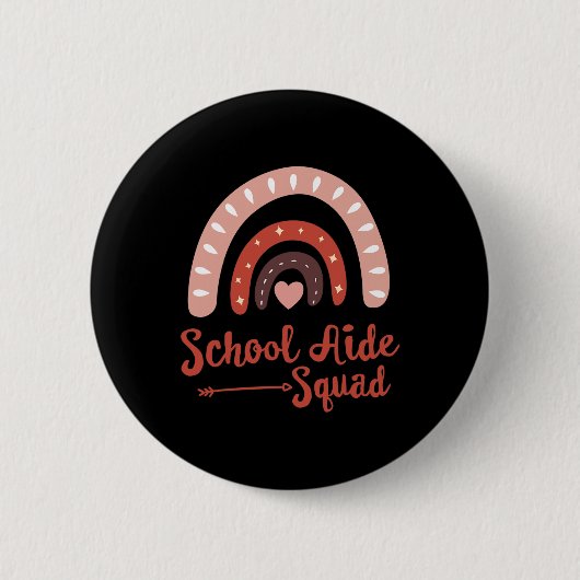 Admin Schoolhulpteam Grappige terug naar school le Ronde Button 5,7 Cm (Voorkant)