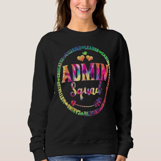 Admin Squad Admin Assistants Kantoor Squad Team Vi Trui (Voorkant)
