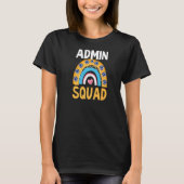 Admin Squad Admin Assistent T-shirt (Voorkant)