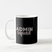 Admin Squad Administratief Instant Kantoor Team Se Koffiemok (Links)