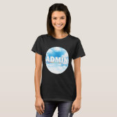 Admin Squad Crew Administrative Assistant Office s T-shirt (Voorkant volledig)