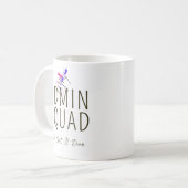 Admin Squad - Gepersonaliseerd Koffiemok (Voorkant links)