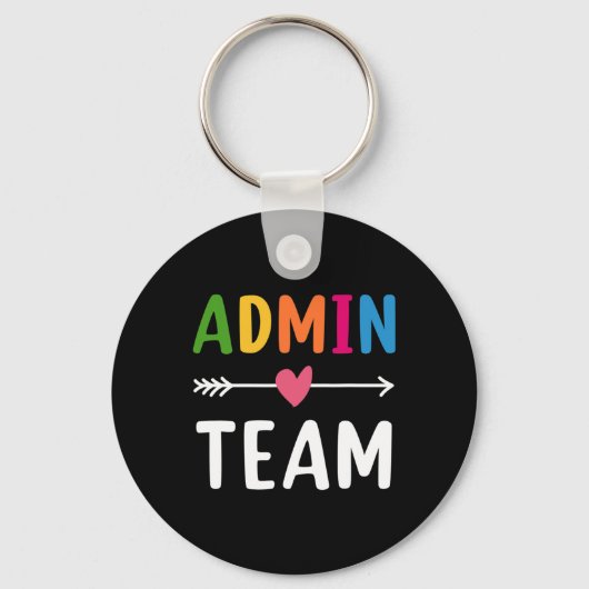 Admin Team Ck Terug Naar School Matching Groep Squ Sleutelhanger (Voorkant)
