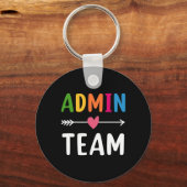 Admin Team Ck Terug Naar School Matching Groep Squ Sleutelhanger (Voorkant)