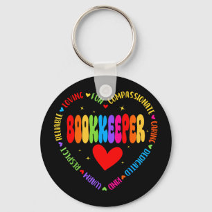 Admin team school assistent-directeur school sleutelhanger