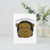 Administratie Mr Trouble Funky en Grappig Briefkaart (Staand voorkant)