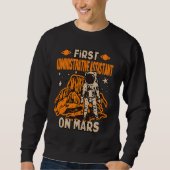 Administratief Assistent Astronaut Trui (Voorkant)