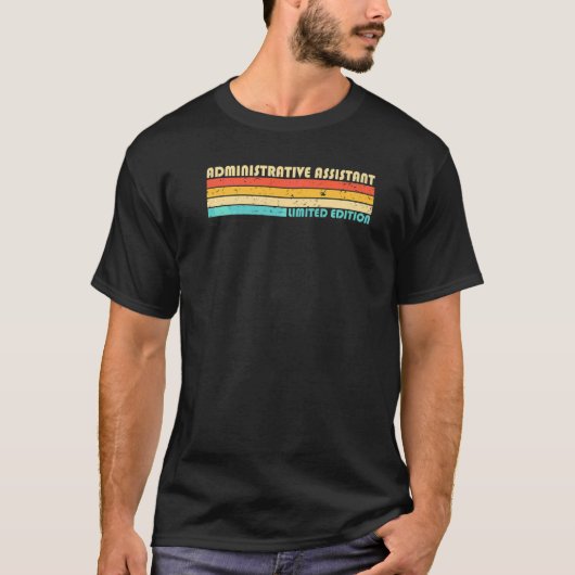 Administratief Assistent  Functietitel Beroep T-shirt (Voorkant)