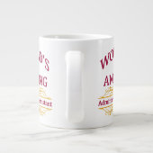 Administratief assistent grote koffiekop (Achterkant)
