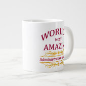 Administratief assistent grote koffiekop (Voorkant rechts)