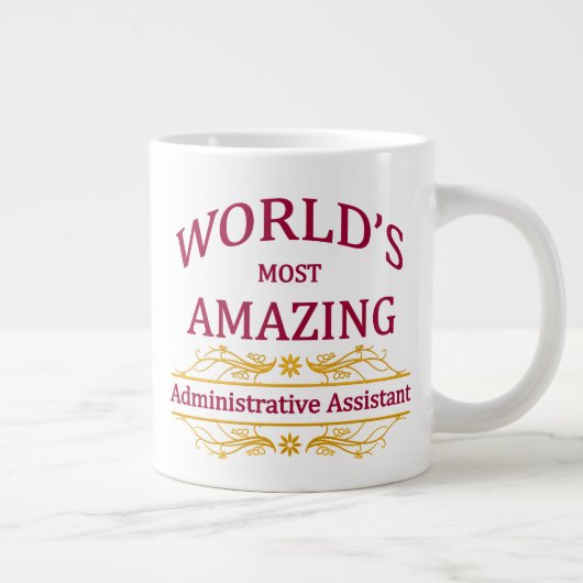 Administratief assistent grote koffiekop (Rechts)