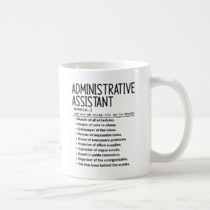 Administratief assistent koffiemok