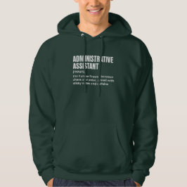 Administratief assistent-leven hoodie