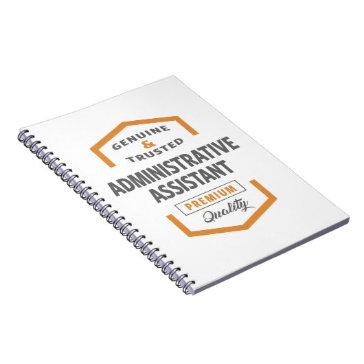 Administratief assistent notitieboek (Rechterzijde)