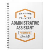 Administratief assistent notitieboek (Voorkant)