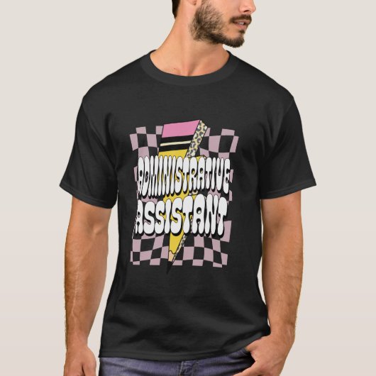 Administratief assistent school kantoorbeheer teru t-shirt (Voorkant)