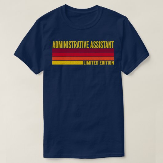 Administratief assistent t-shirt (Design voorkant)
