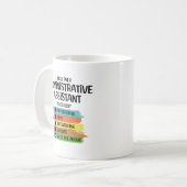 Administratief assistent uitvoerend secretaris ass koffiemok (Voorkant links)