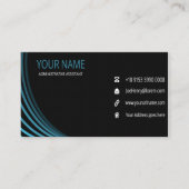 Administratief assistent visitekaartje (Voorkant)