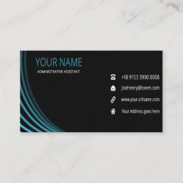 Administratief assistent visitekaartje