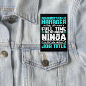 Administratief manager Functietitel Beroepsvaardig Button (Insitu)