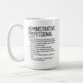 Administratief professional koffiemok (Links)