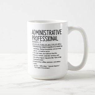 Administratief professional koffiemok