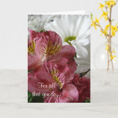 Administratief Professioneel Dag-Floral Kaart (Gele Bloem)