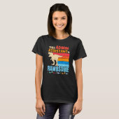 Administratieve Admin Assistent Zijn Geweldige Din T-shirt (Voorkant volledig)